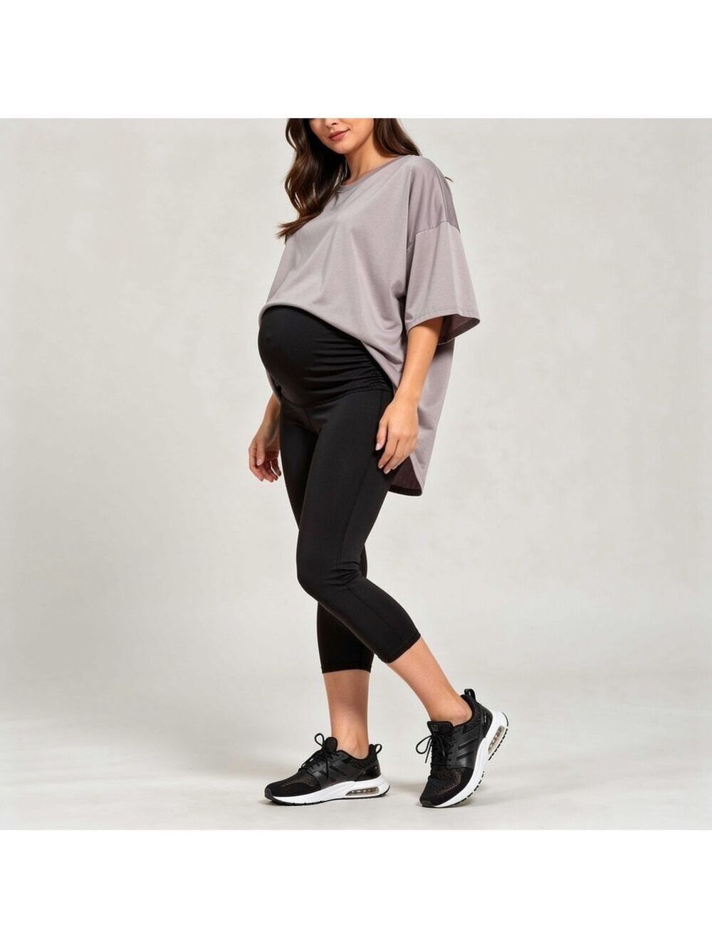 Beyond Yoga Beyond The Bump Maternity Cropped Leggings Size Large
